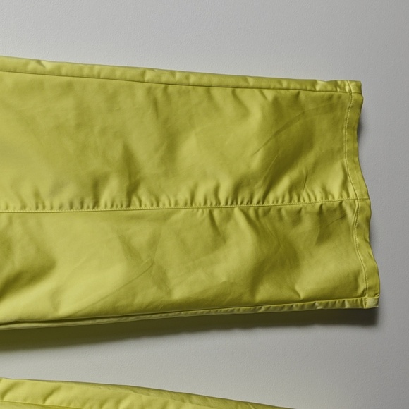 EDIKTED Flourescent Yellow Wide Leg Cargo Pants Size Medium - Picture 6 of 16